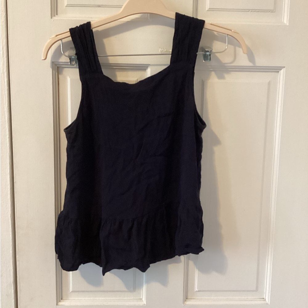 LOFT Dark Blue Top